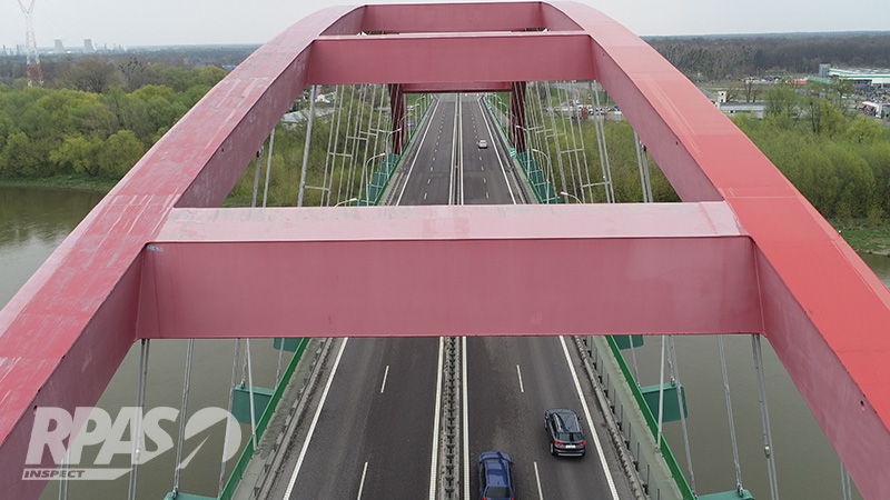 Inspekcja wizyjna konstrukcji mostu - RPAS HUB - RPASinspect